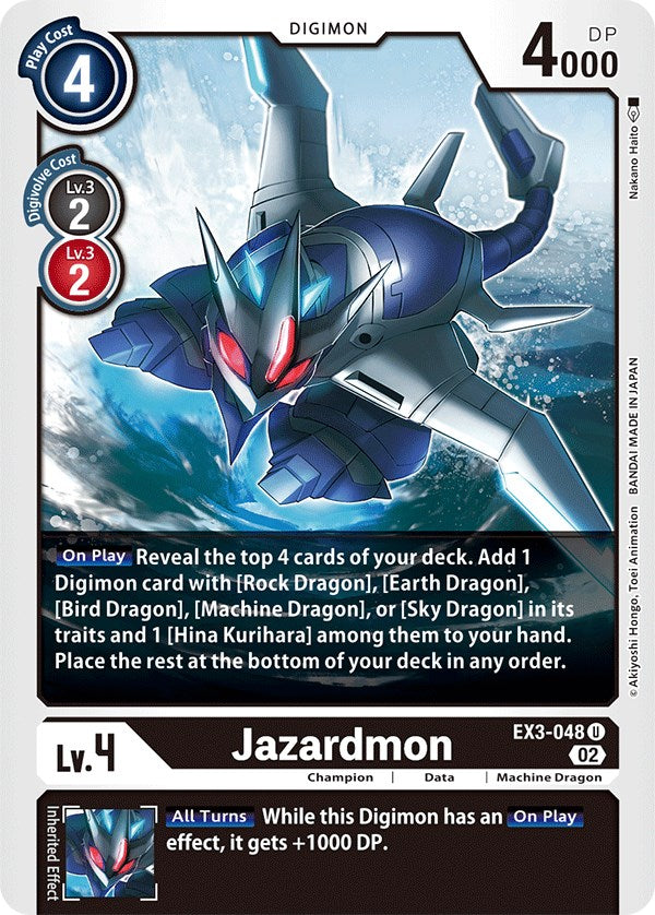 Jazardmon [EX3-048] [Draconic Roar] | Anubis Games and Hobby