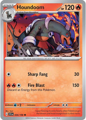 Houndoom (034/198) [Scarlet & Violet: Base Set] | Anubis Games and Hobby