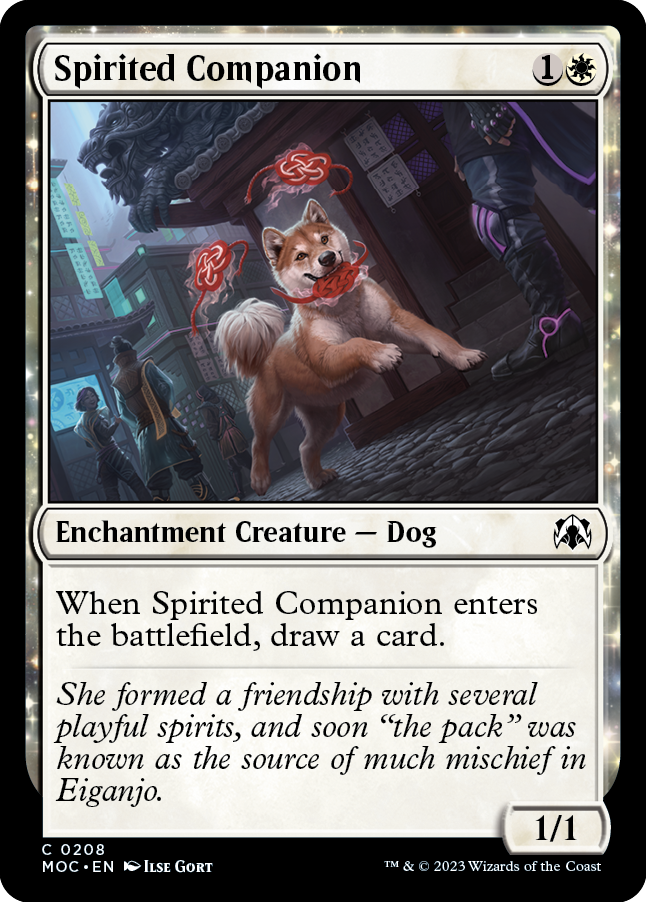 Spirited Companion [March of the Machine Commander] | Anubis Games and Hobby