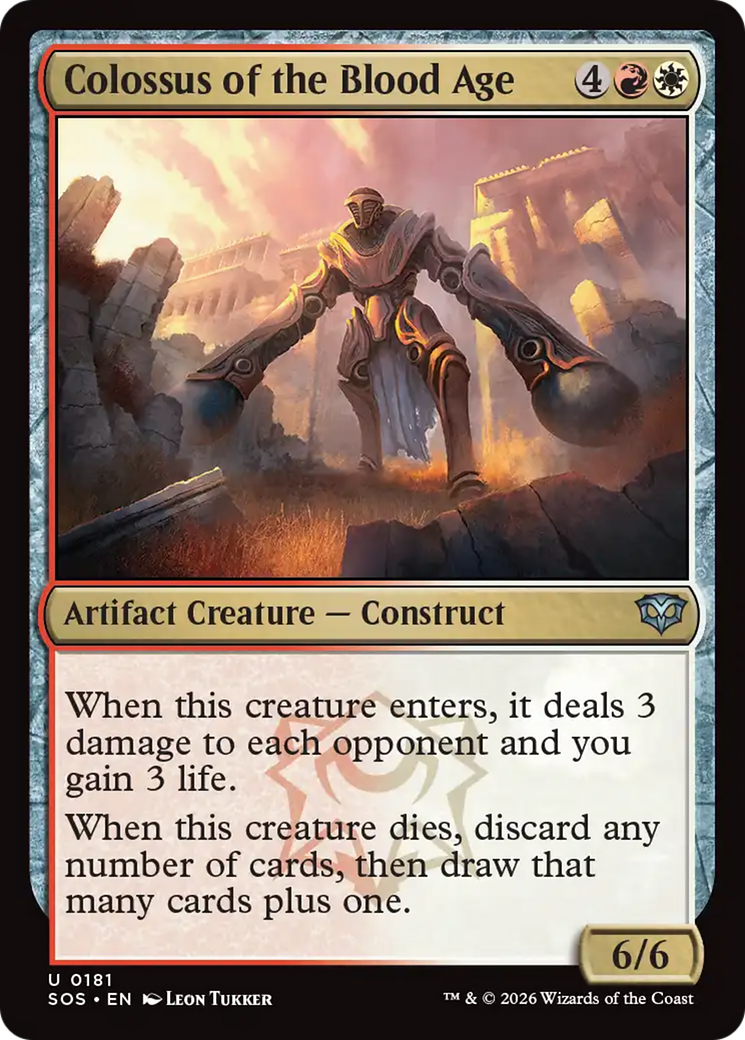Colossus of the Blood Age [Secrets of Strixhaven] | Anubis Games and Hobby