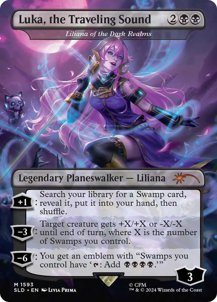 Luka, the Traveling Sound - Liliana of the Dark Realms [Secret Lair Drop Series] | Anubis Games and Hobby