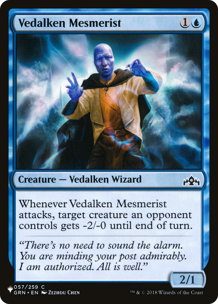 Vedalken Mesmerist [The List] | Anubis Games and Hobby