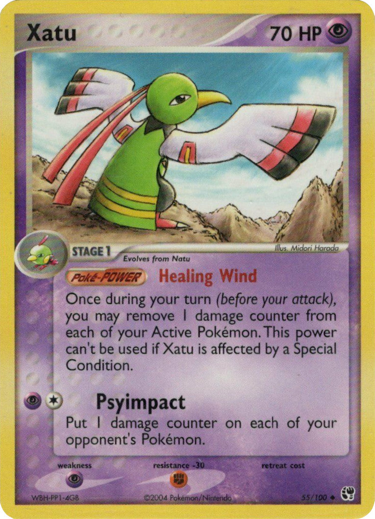 Xatu (55/100) [EX: Battle Stadium] | Anubis Games and Hobby