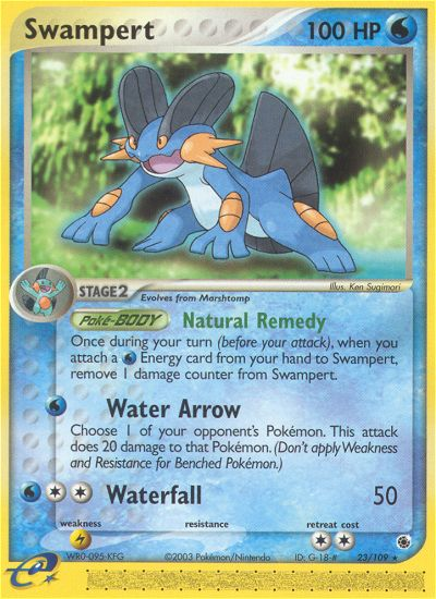 Swampert (23/109) [EX: Ruby & Sapphire] | Anubis Games and Hobby