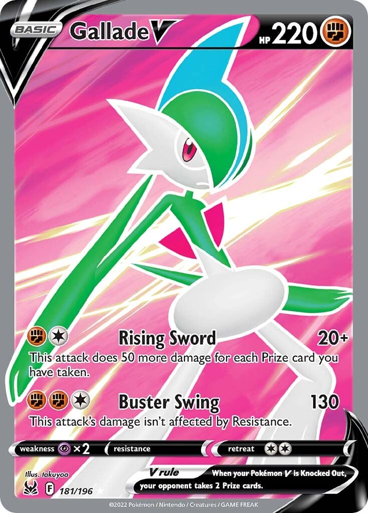 Gallade V (181/196) [Sword & Shield: Lost Origin] | Anubis Games and Hobby