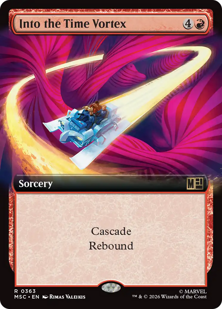 Into the Time Vortex (Extended Art) [Marvel Super Heroes Commander] | Anubis Games and Hobby