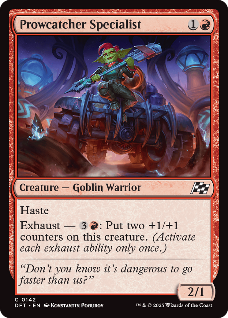 Prowcatcher Specialist [Aetherdrift] | Anubis Games and Hobby