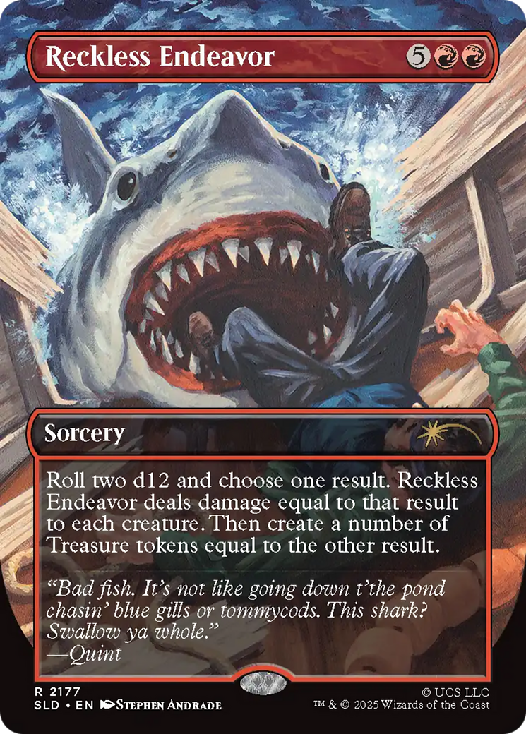 Reckless Endeavor [Secret Lair Drop Series] | Anubis Games and Hobby