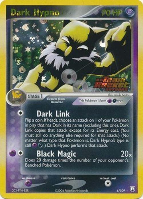 Dark Hypno (6/109) (Stamped) [EX: Team Rocket Returns] | Anubis Games and Hobby