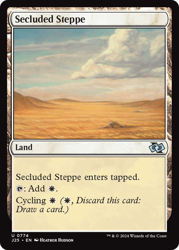 Secluded Steppe [Foundations Jumpstart] | Anubis Games and Hobby