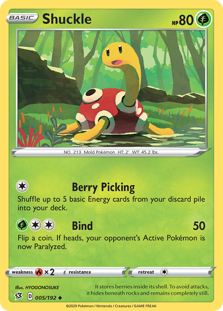 Shuckle (005/192) [Sword & Shield: Rebel Clash] | Anubis Games and Hobby