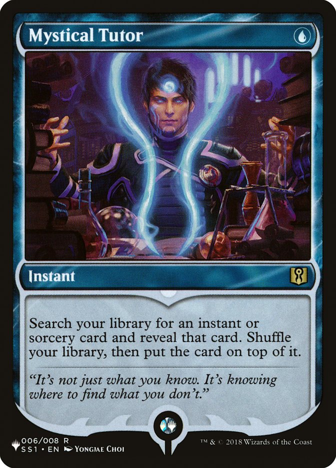 Mystical Tutor [The List] | Anubis Games and Hobby