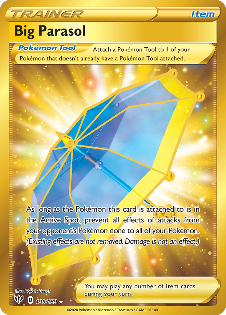 Big Parasol (199/189) [Sword & Shield: Darkness Ablaze] | Anubis Games and Hobby