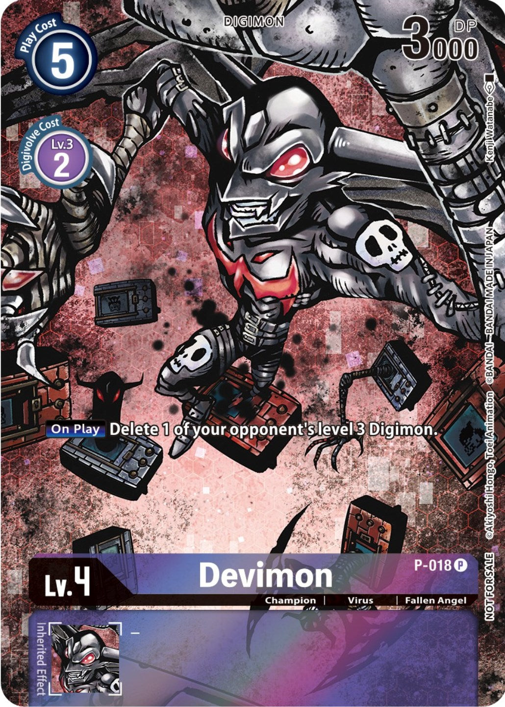 Devimon [P-018] (25th Special Memorial Pack) [Promotional Cards] | Anubis Games and Hobby