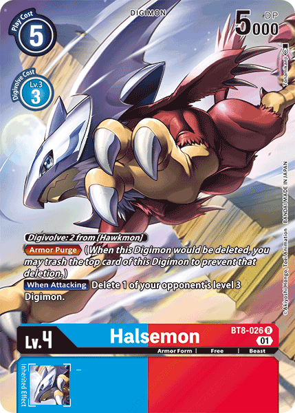 Halsemon [BT8-026] (Alternate Art) [New Awakening] | Anubis Games and Hobby