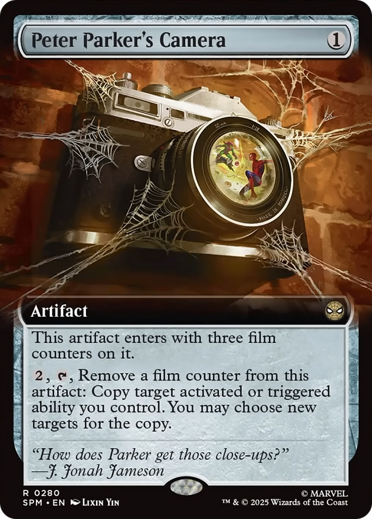 Peter Parker's Camera (Extended Art) [Marvel's Spider-Man] | Anubis Games and Hobby