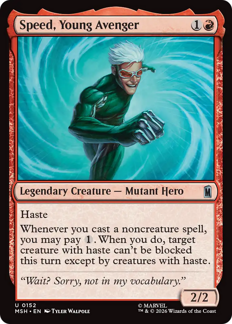 Speed, Young Avenger [Marvel Super Heroes] | Anubis Games and Hobby