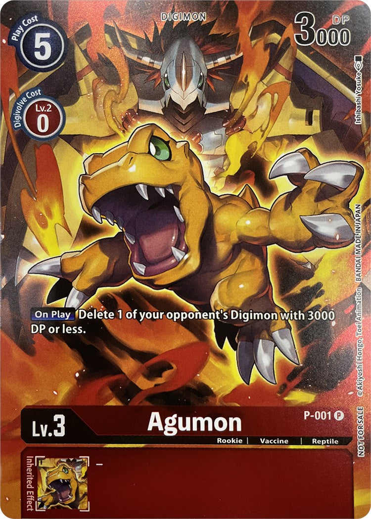 Agumon [P-001] (Tamer's Evolution Box 2) [Promotional Cards] | Anubis Games and Hobby