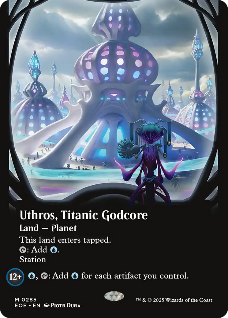 Uthros, Titanic Godcore (Borderless) [Edge of Eternities] | Anubis Games and Hobby