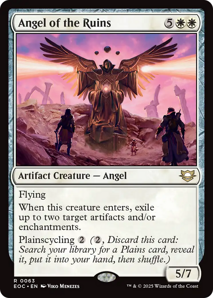 Angel of the Ruins [Edge of Eternities Commander] | Anubis Games and Hobby