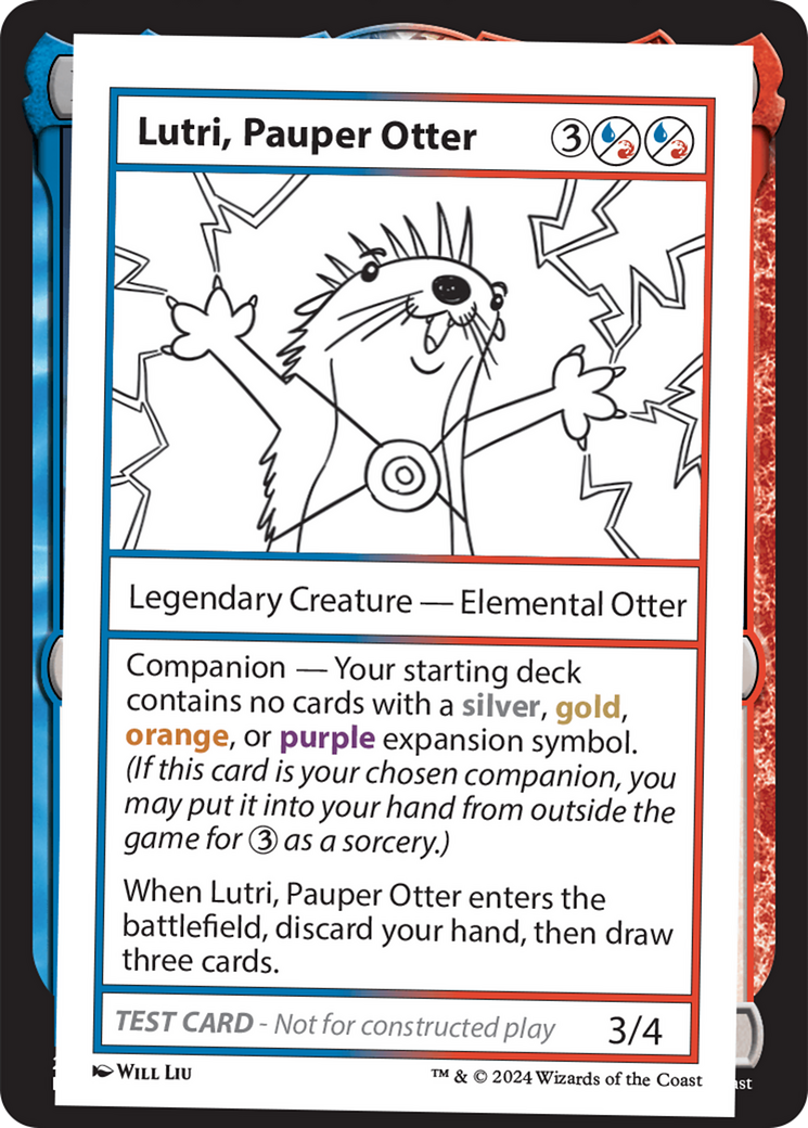 Lutri, Pauper Otter [Mystery Booster 2 Playtest Cards] | Anubis Games and Hobby