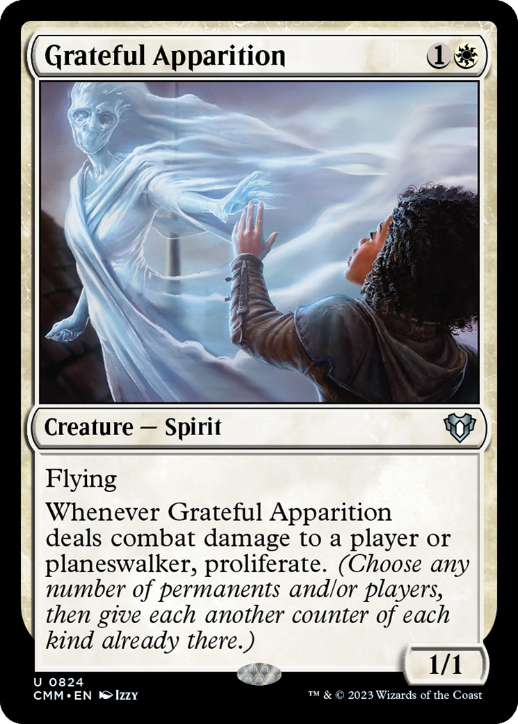 Grateful Apparition [Commander Masters] | Anubis Games and Hobby