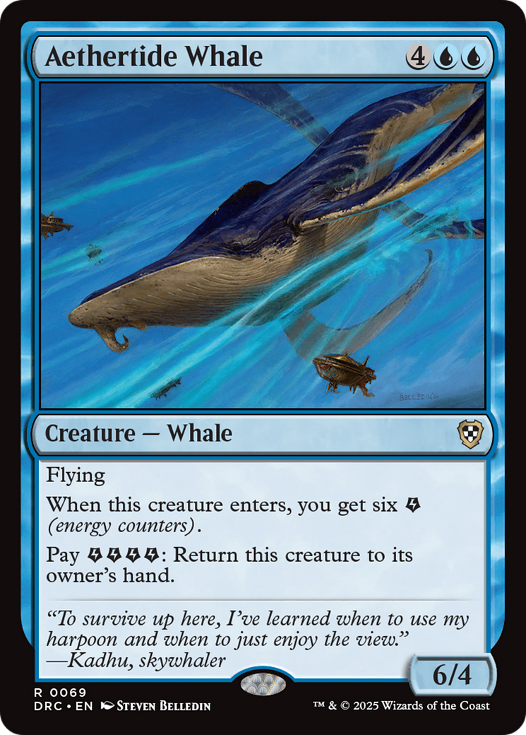 Aethertide Whale [Aetherdrift Commander] | Anubis Games and Hobby
