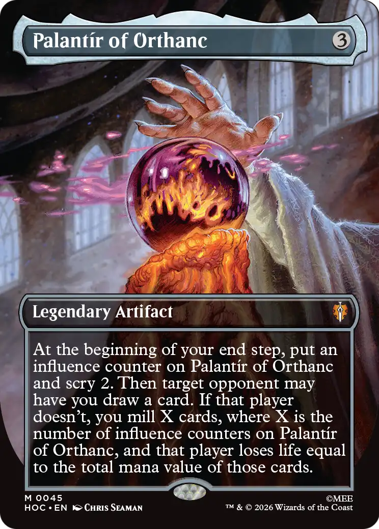 Palantir of Orthanc (Borderless) [The Hobbit: Eternal-Legal] | Anubis Games and Hobby
