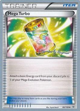Mega Turbo (86/108) (Primal Groudon - Alejandro Ng-Guzman) [World Championships 2015] | Anubis Games and Hobby