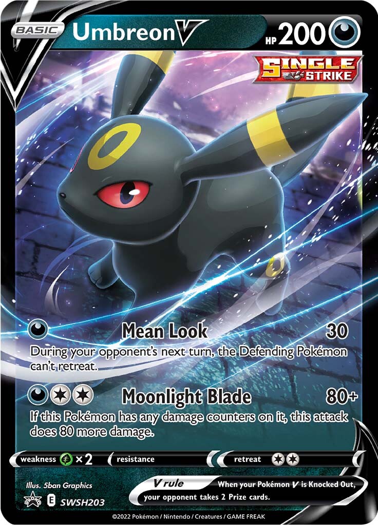 Umbreon V (SWSH203) [Sword & Shield: Black Star Promos] | Anubis Games and Hobby