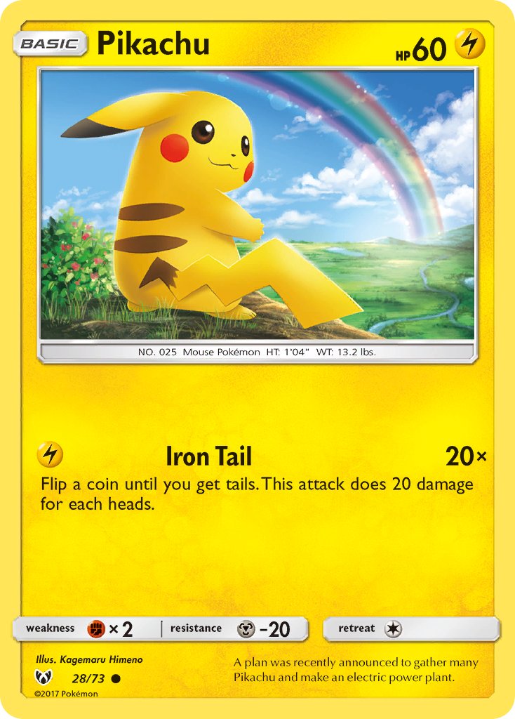 Pikachu (28/73) (Water Web Holo) [Miscellaneous Cards] | Anubis Games and Hobby