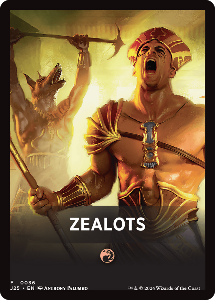 Zealots Theme Card [Foundations Jumpstart Front Cards] | Anubis Games and Hobby