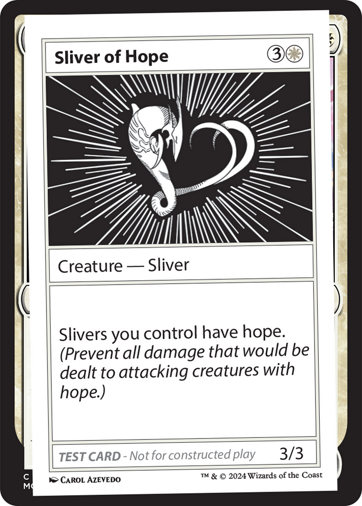 Sliver of Hope [Mystery Booster 2 Playtest Cards] | Anubis Games and Hobby