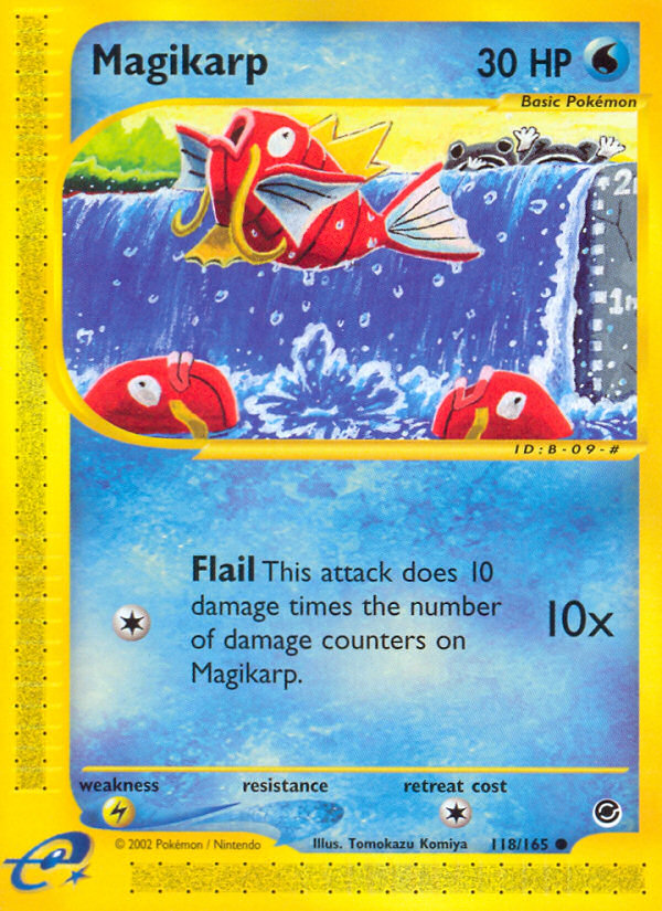 Magikarp (118/165) [Expedition: Base Set] | Anubis Games and Hobby