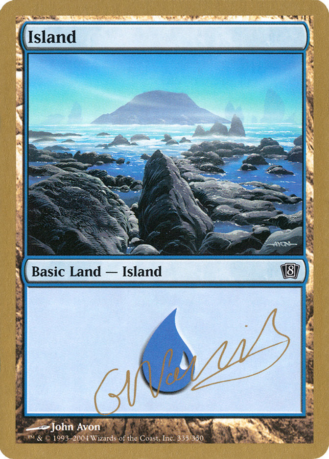 Island (gn335) (Gabriel Nassif) [World Championship Decks 2004] | Anubis Games and Hobby