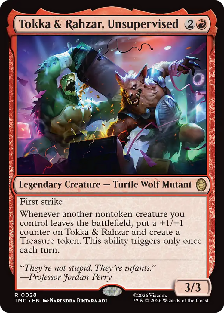 Tokka & Rahzar, Unsupervised [Teenage Mutant Ninja Turtles Commander] | Anubis Games and Hobby