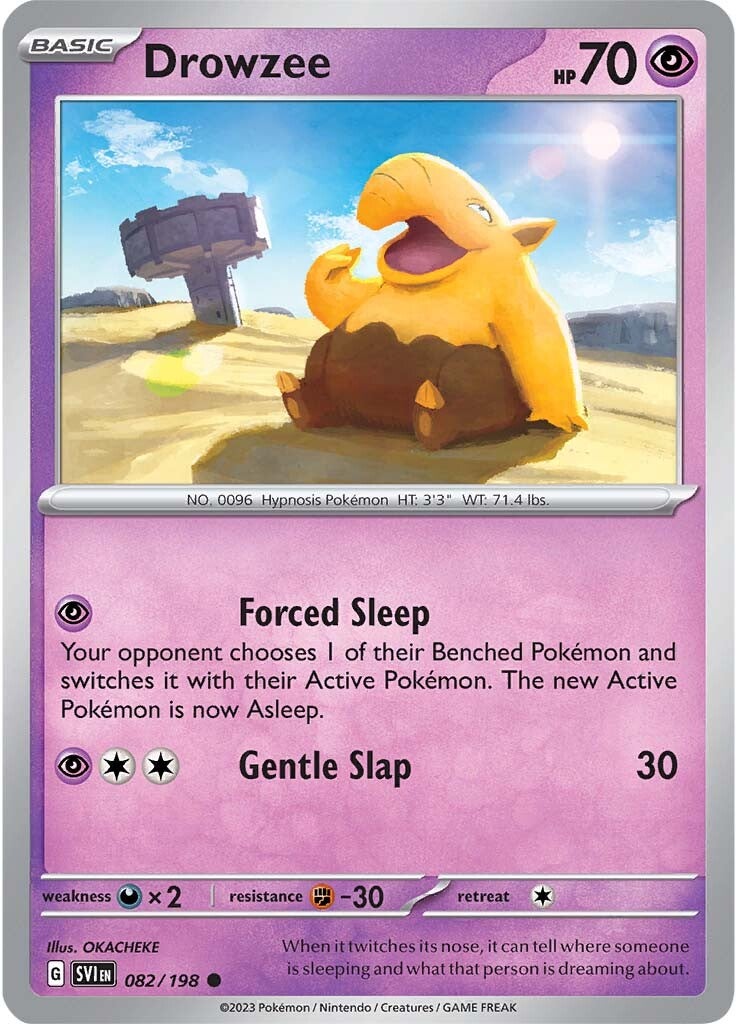 Drowzee (082/198) [Scarlet & Violet: Base Set] | Anubis Games and Hobby