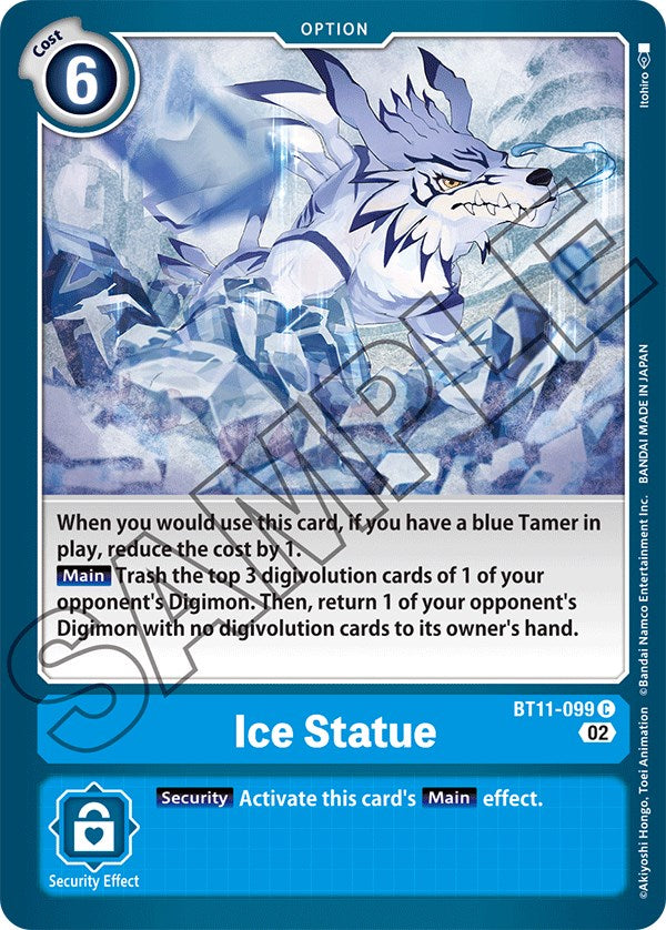 Ice Statue [BT11-099] [Dimensional Phase] | Anubis Games and Hobby