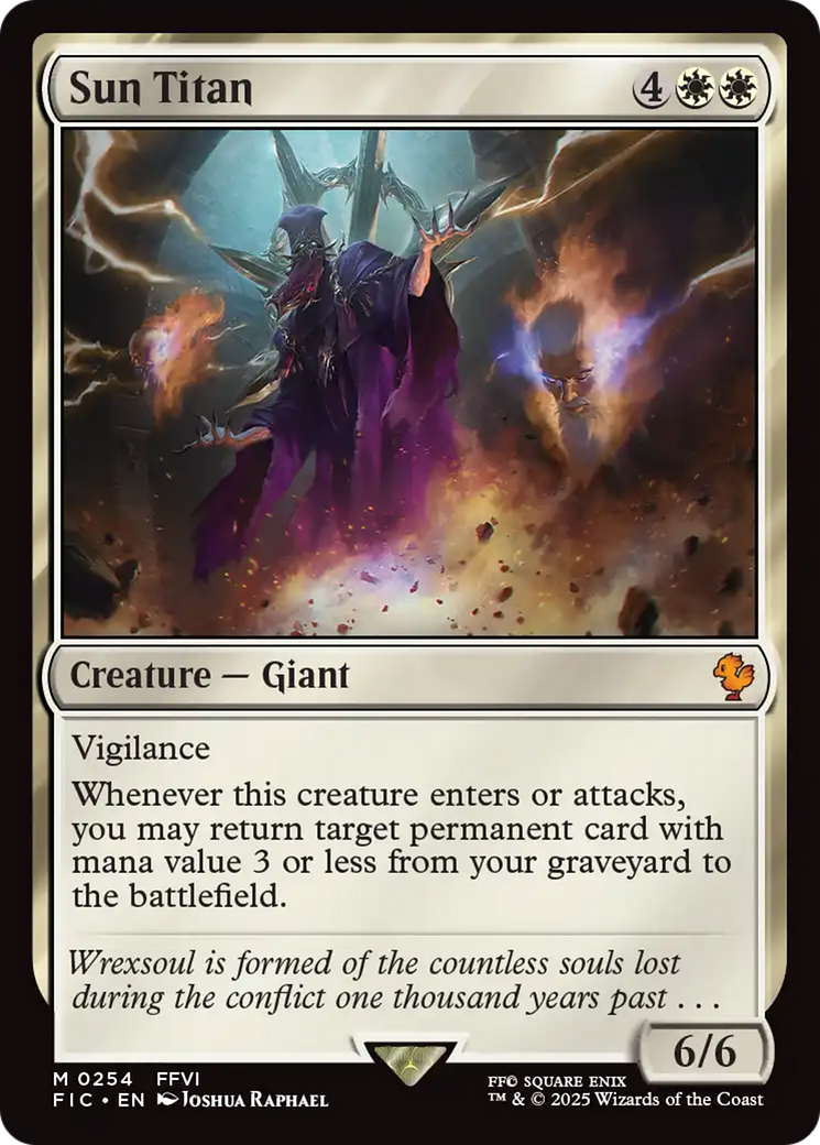 Sun Titan [FINAL FANTASY Commander] | Anubis Games and Hobby