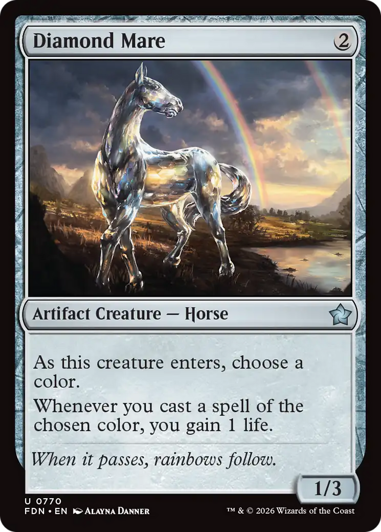 Diamond Mare (0770) [Foundations] | Anubis Games and Hobby