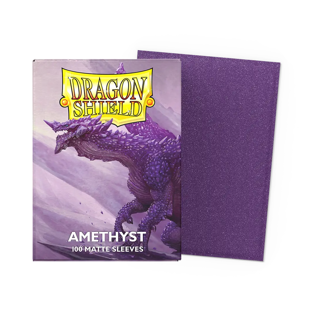 DS Matte Sleeves 100ct - Amethyst | Anubis Games and Hobby