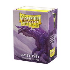 DS Matte Sleeves 100ct - Amethyst | Anubis Games and Hobby