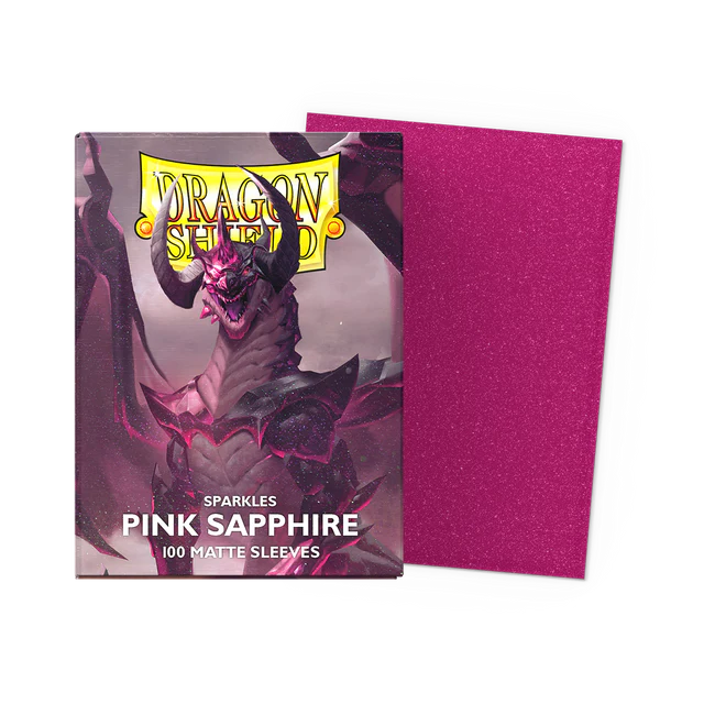 DS Matte Sleeves 100ct - Pink Sapphire | Anubis Games and Hobby