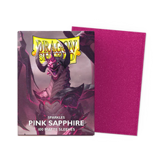 DS Matte Sleeves 100ct - Pink Sapphire | Anubis Games and Hobby