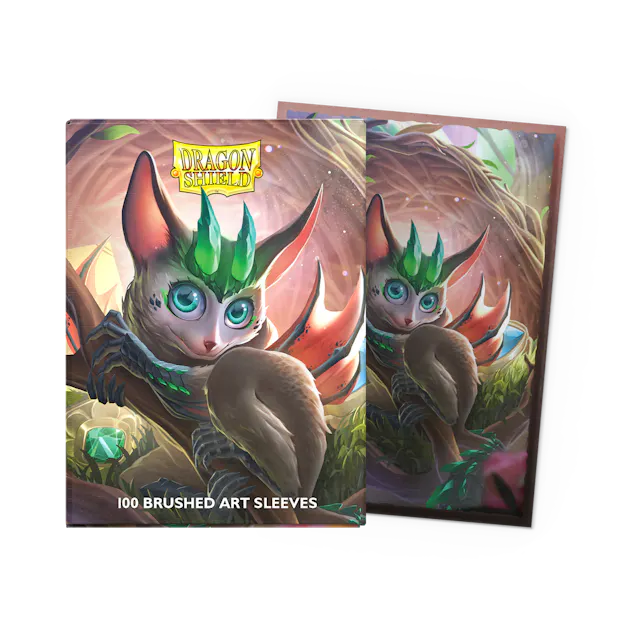 DS Art Sleeves 100ct - The Brushdrake | Anubis Games and Hobby