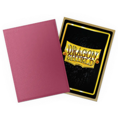 DS Dual Matte Sleeves 100ct - Pomegranate & Gold | Anubis Games and Hobby