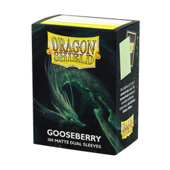 DS Dual Matte Sleeves 100ct - Gooseberry | Anubis Games and Hobby