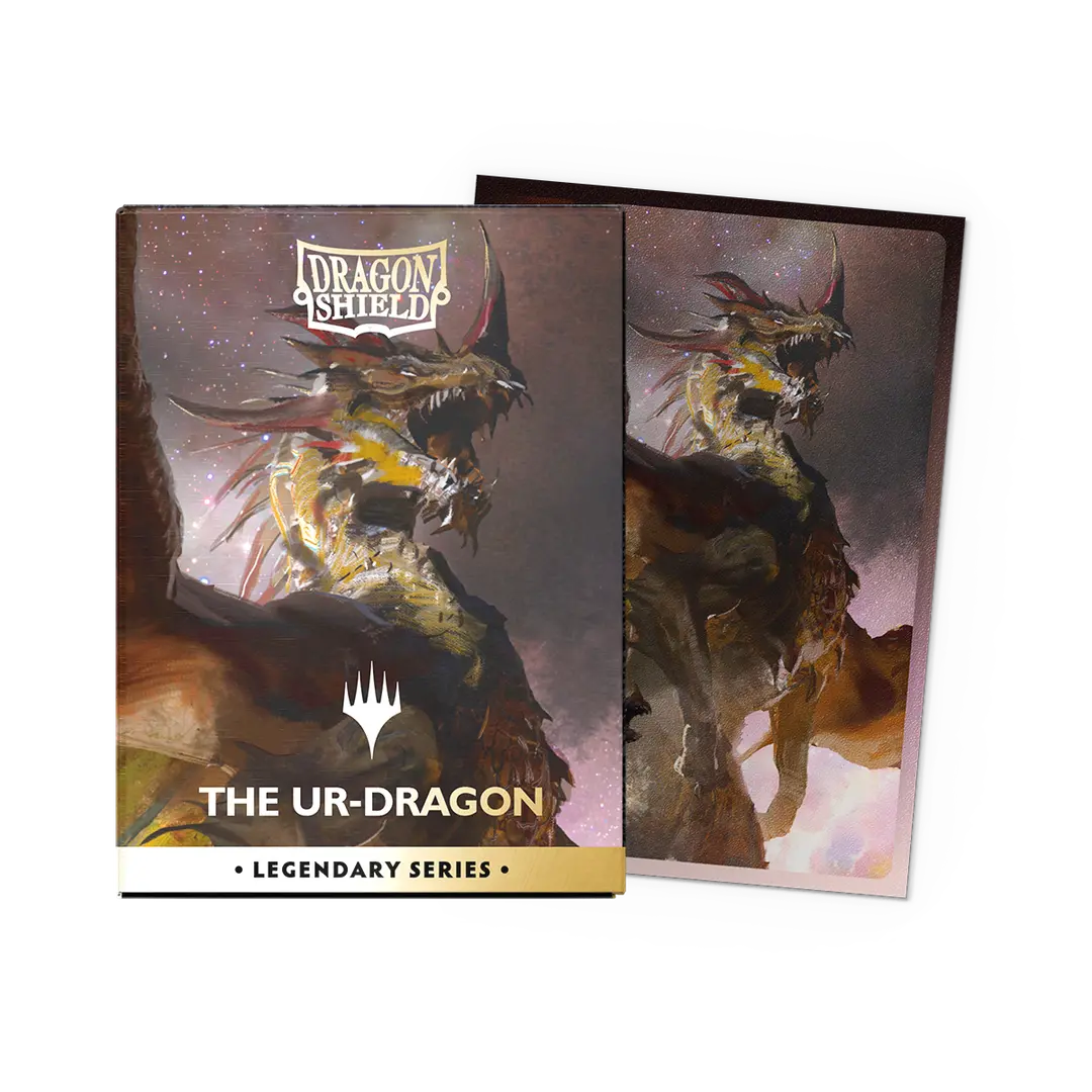 DS Dual Matte Sleeves 100ct - MTG - The Ur-Dragon | Anubis Games and Hobby