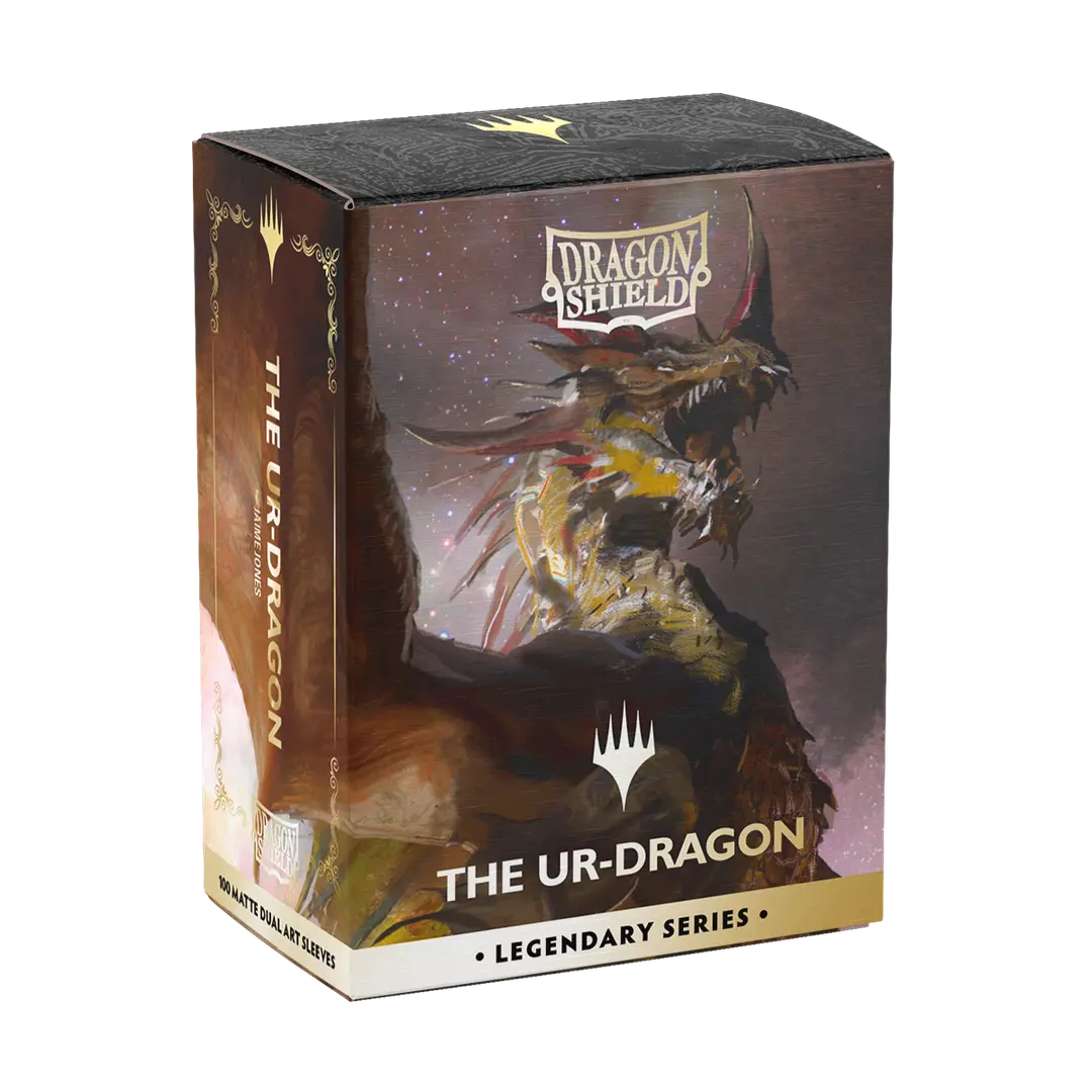 DS Dual Matte Sleeves 100ct - MTG - The Ur-Dragon | Anubis Games and Hobby