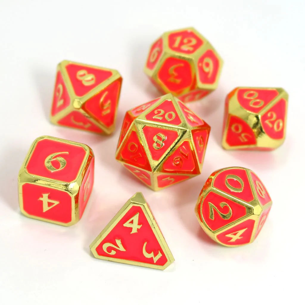 AfterDark Mythica Neon Bloom- RPG Dice | Anubis Games and Hobby